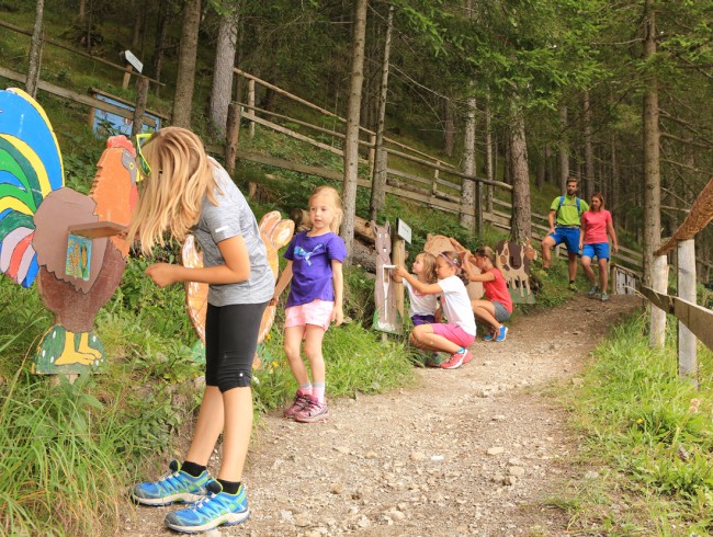 Umwelt-Erlebnispfad für Familien am Sattelberg in Ramsau © Photo-Austria_HP Steiner