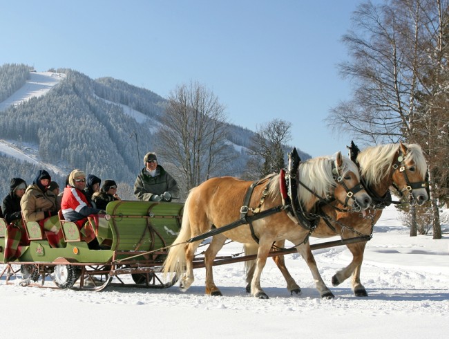Pferdeschlitten & Pferdekutschen © Photo Austria_H. Simonlehner