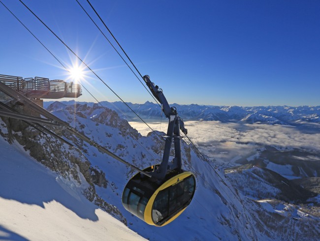 Gondel auf den Dachstein Gletscher © Photo Austria_HP Steiner